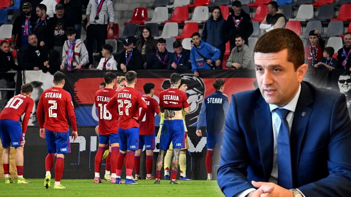 Promovarea Stelei în SuperLiga, din nou în aer! Ministrul Radu Miruță: „Actualul guvern nu mai poate
