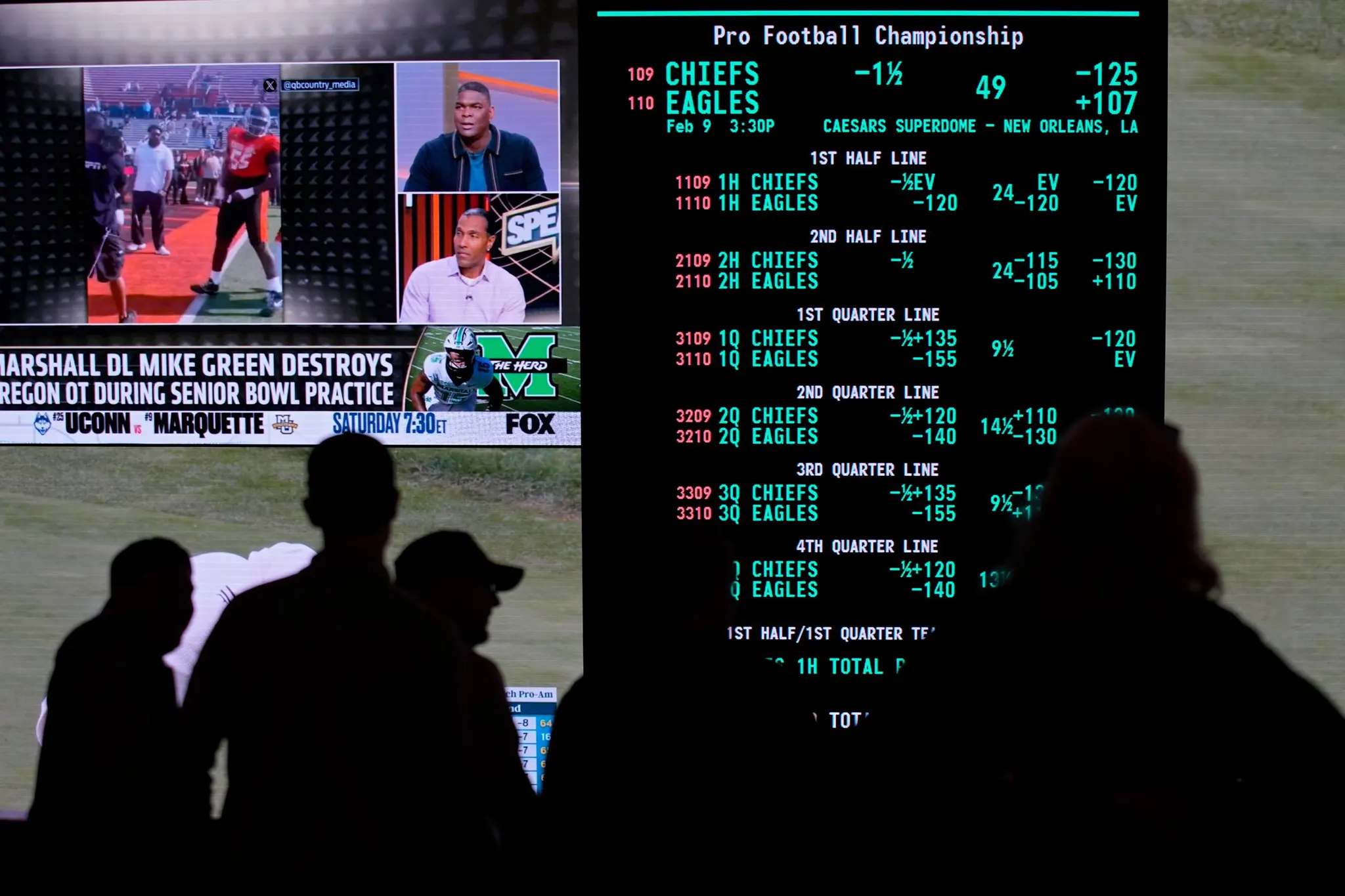 Proposed ban on sports prop bets dies amid state budget woes