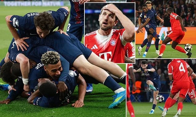 PSG 5-4 Bayern Munich: French giants edge pulsating NINE-GOAL thriller in one of the greatest Europe