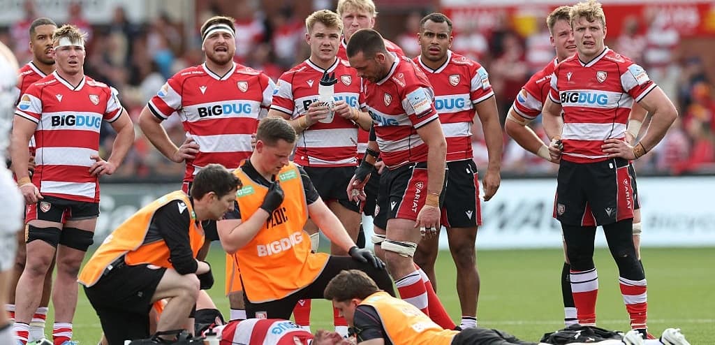 Punches thrown as Gloucester dent Exeter Chiefs' play-off hopes