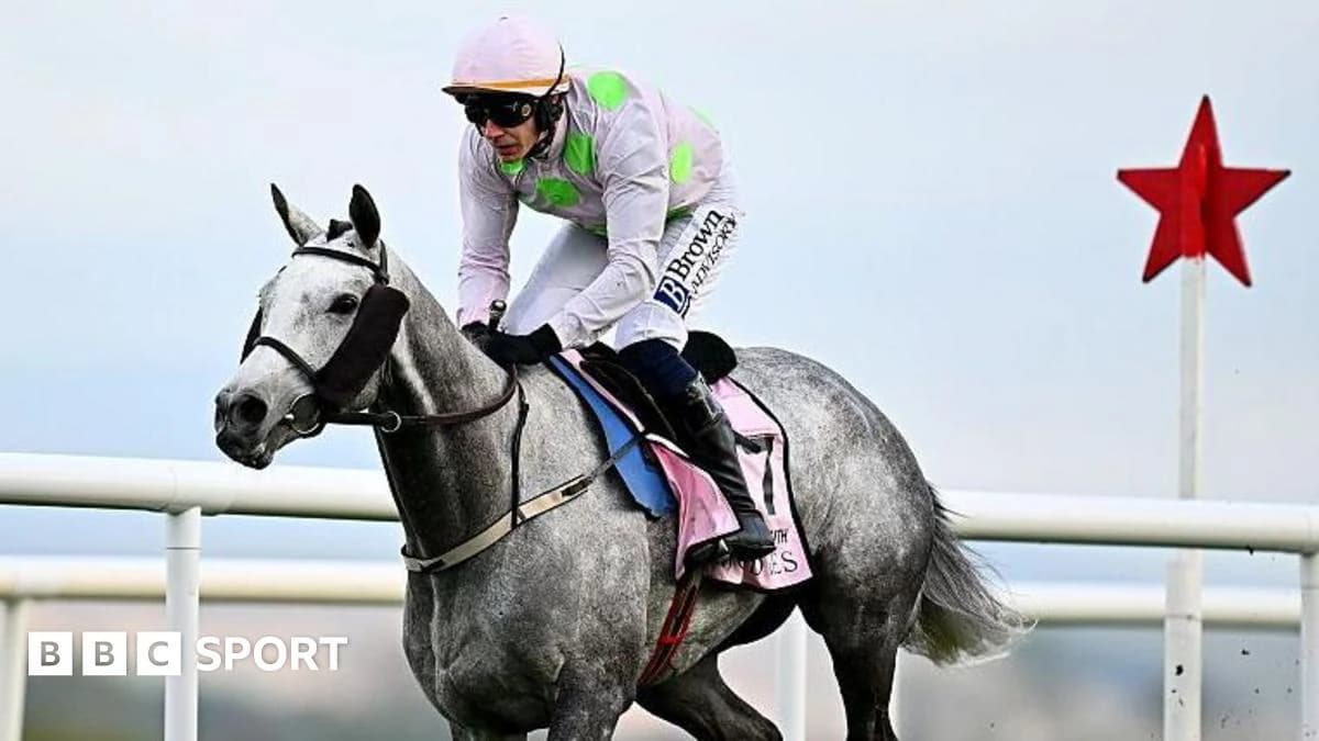 Punchestown Festival: Lossiemouth wins Champion Hurdle for Mullins