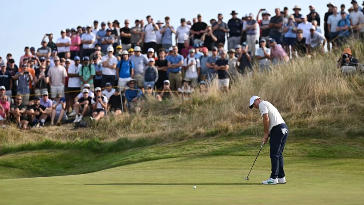 Putting issues see McIlroy 7 off lead at the Open