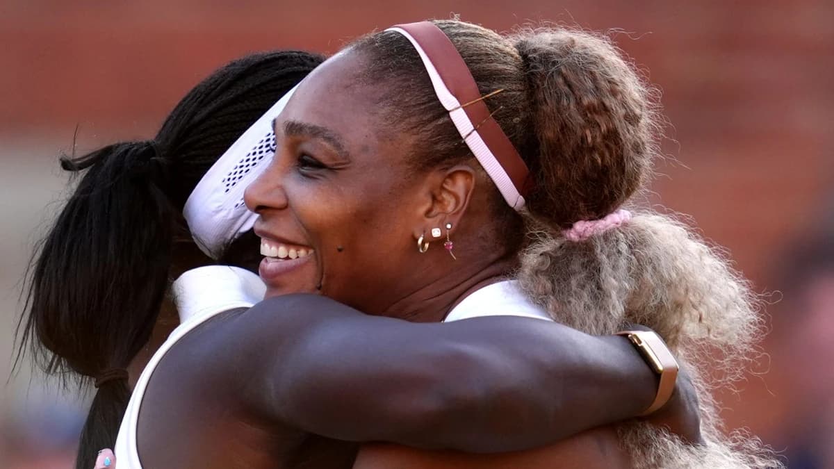 Queen's Club: Serena Williams pays tribute to partner Victoria Mboko after injury ended 'special' do