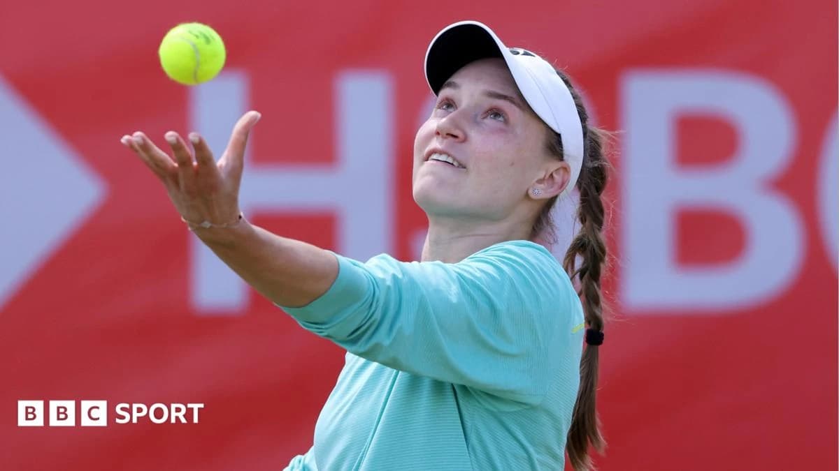 Queen's Tennis LIVE: Elena Rybakina vs Tatjana Maria - scores, results, text coverage & stream