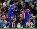 Quickfire Doué and Dembélé inspire PSG to wild win at Manchester City