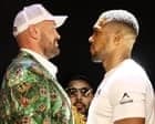 Quips, slights and a surprise twist: Anthony Joshua and Tyson Fury come face to face