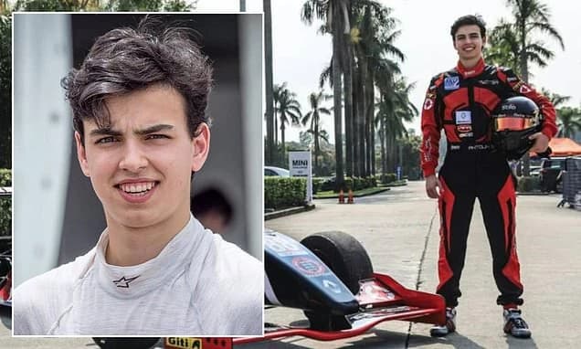 Racing prodigy tipped for Formula One, 24, recounts the moment he stabbed his dad to death after par