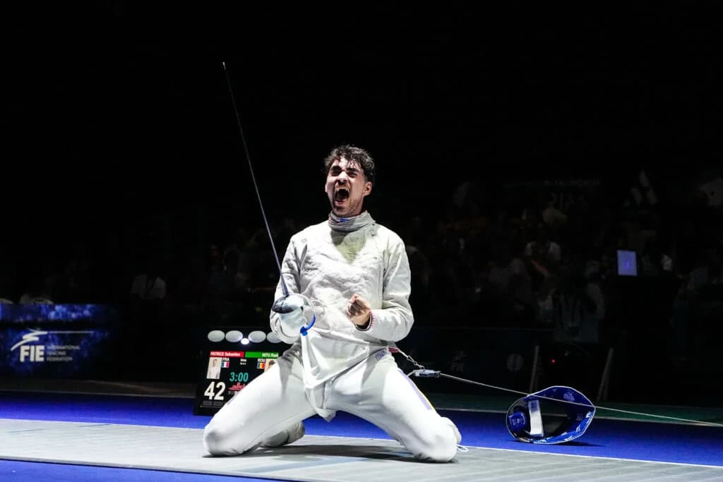 Radu Nițu, medaliat cu bronz la sabie individual, optimist înainte de concursul pe echipe de la Mond