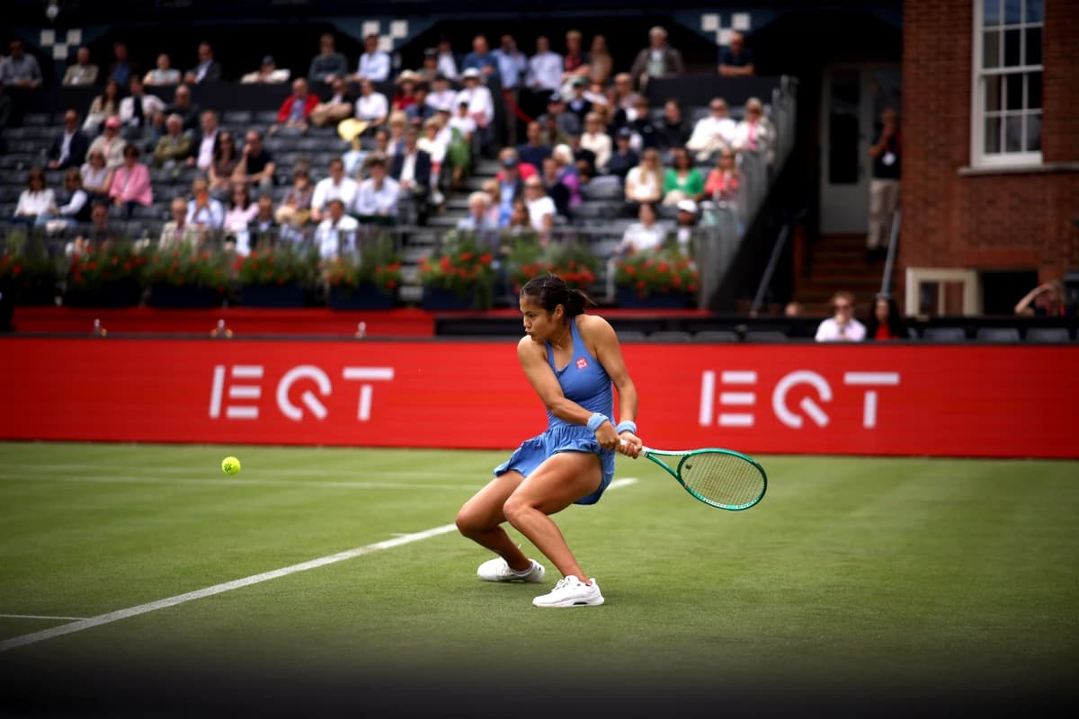 Raducanu cruises at Queen's Club; Eala sets up Jovic rematch