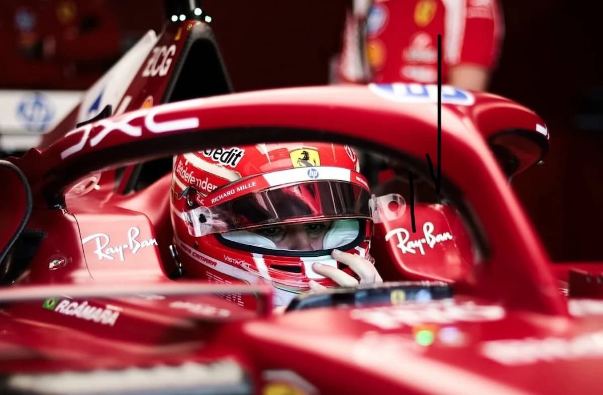 Rafael Câmara makes his Formula 1 debut with Ferrari