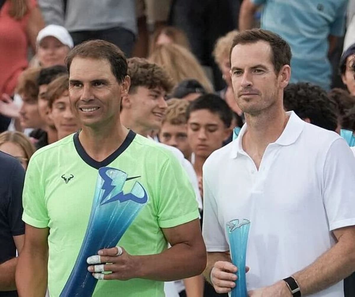 Rafael Nadal whitewashes Andy Murray 10-0 in comeback match then twists knife in wound