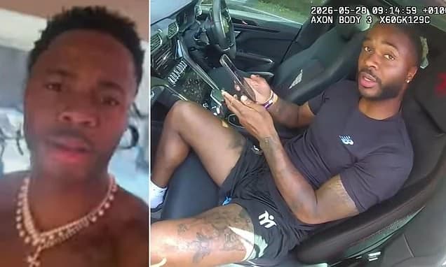 Raheem Sterling vows to be 'better than yesterday' as former England footballer, 31, breaks his sile