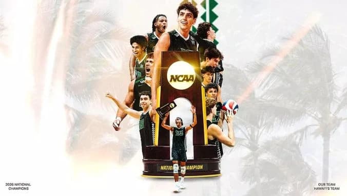 Rainbow Warriors capture NCAA Men’s Volleyball National Championship