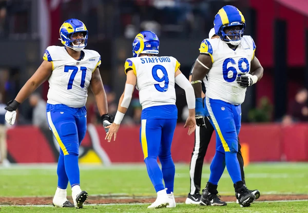 Rams have NFL's 3rd-best offensive line based on expert rankings