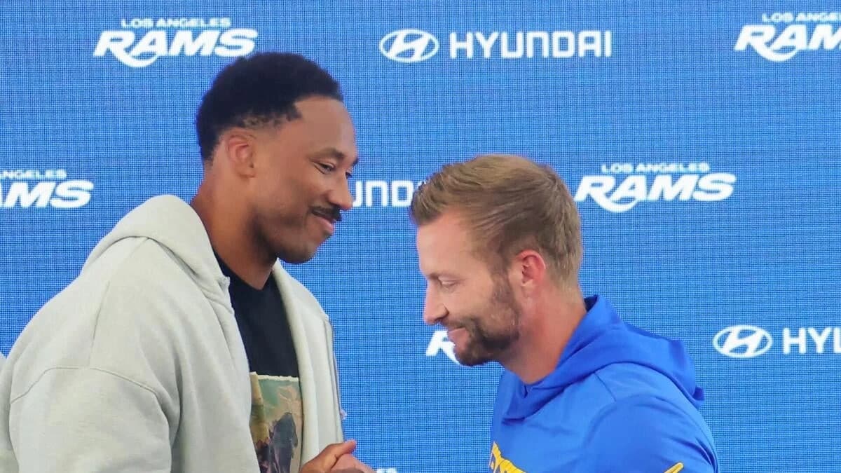 Rams' Myles Garrett wants to break an NFL record that has stood for 23 years and he might just pull