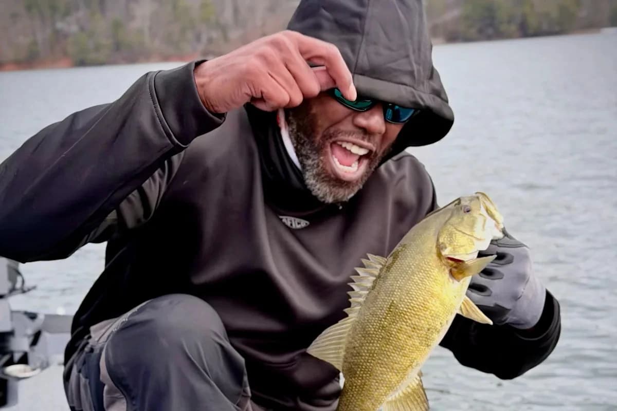 Randy Moss is cancer-free and angling for the next big catch in pursuit of his bass fishing passion