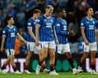 Rangers crash out of Europa League as Derek McInnes’s winless start goes on