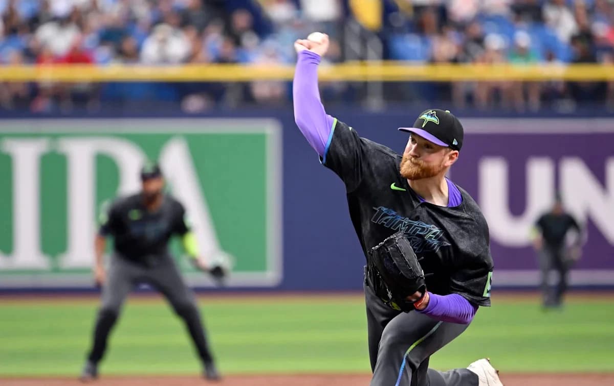 Rasmussen, Fortes, Baker power the AL-leading Rays to a 1-0 win over the White Sox