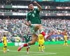 Raúl Jiménez seals Mexico’s win against nine-man South Africa in World Cup opener
