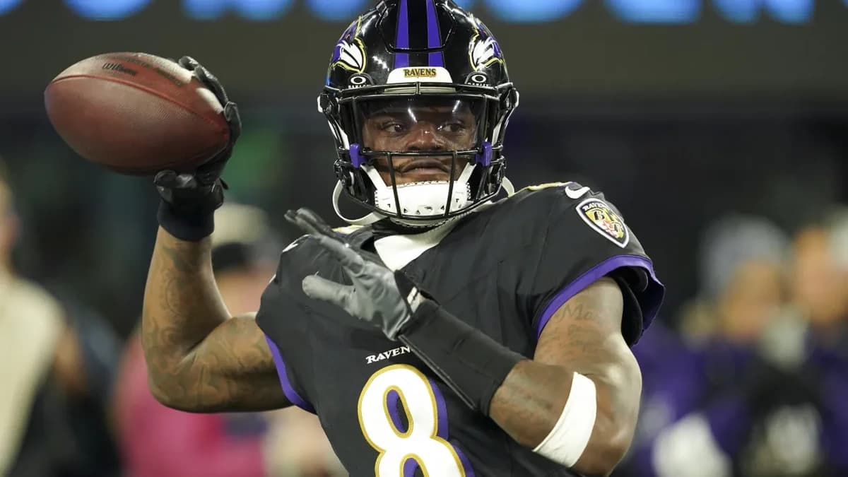 Ravens get good news on Lamar Jackson's odds to play vs. Bills and Josh Allen
