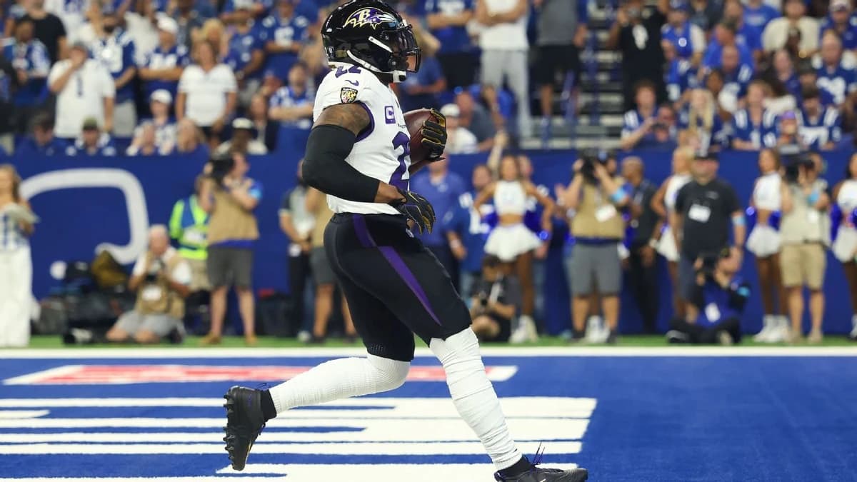 Ravens' Henry vaults to third all time in rushing touchdowns