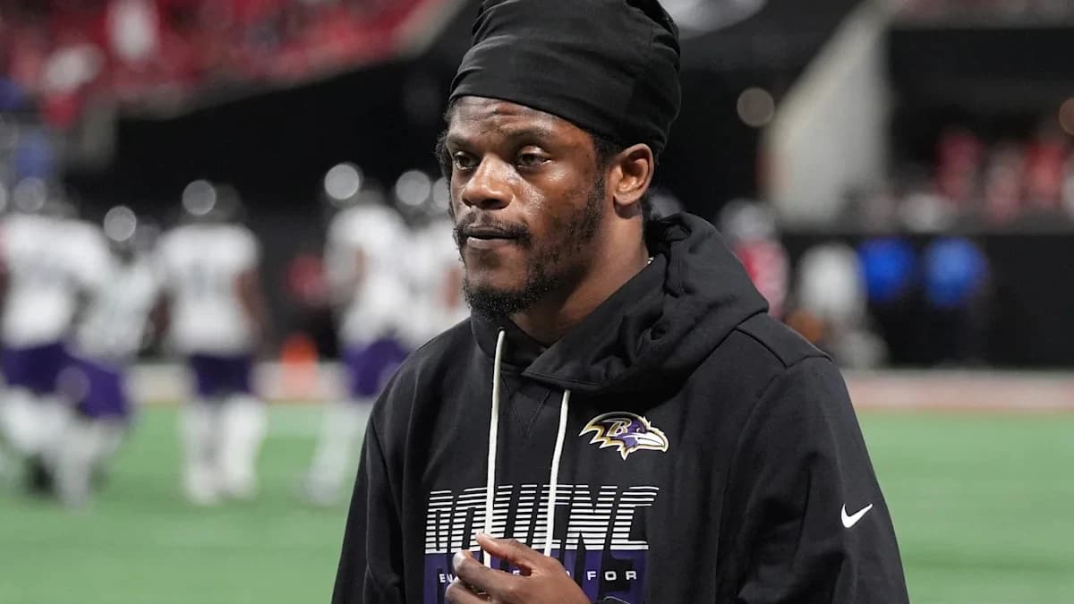 Ravens QB Lamar Jackson reportedly expected to return in Week 8 after missing 3 games with a high an