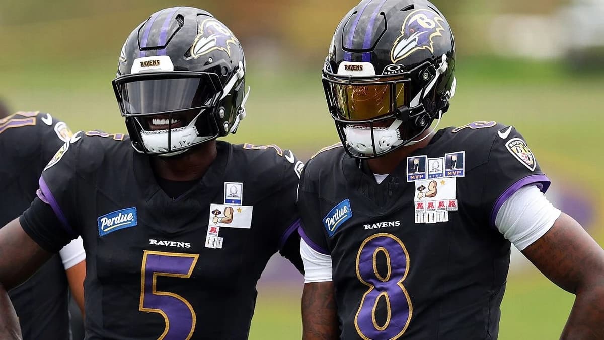 Ravens rule out QB Jackson;; Huntley to start against Browns
