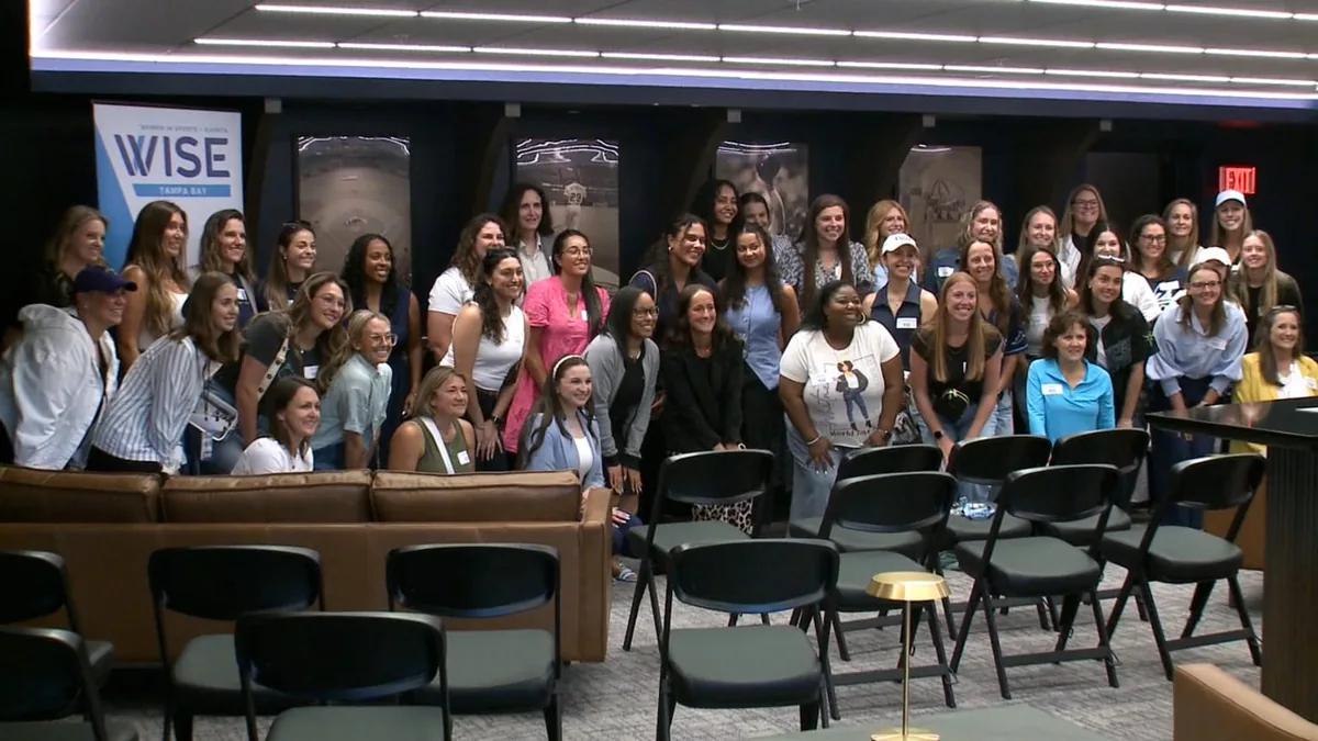 Rays celebrate their first Women in Sports Day