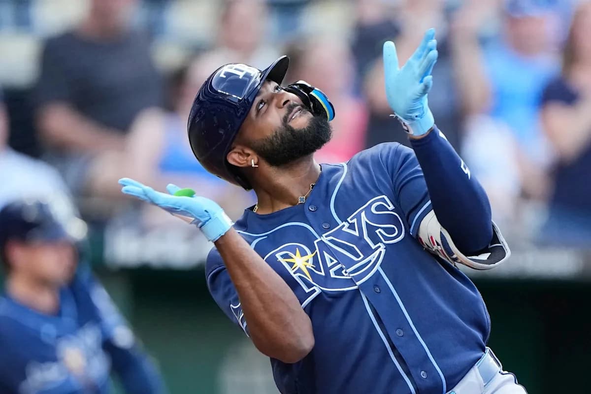 Rays star Junior Caminero extends streak, becomes youngest player since at least 1900 to hit home ru