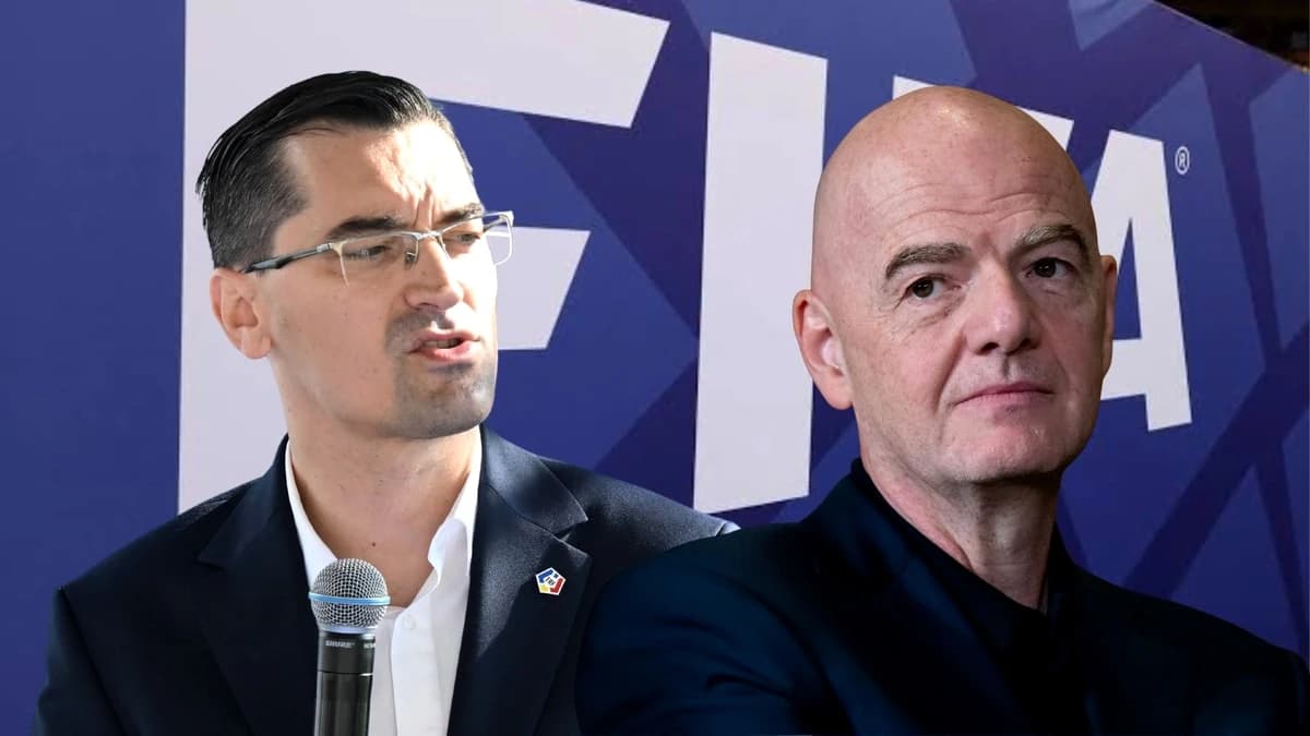 Răzvan Burleanu, șef la FIFA?! L’Equipe i-a dat vestea lui Gianni Infantino