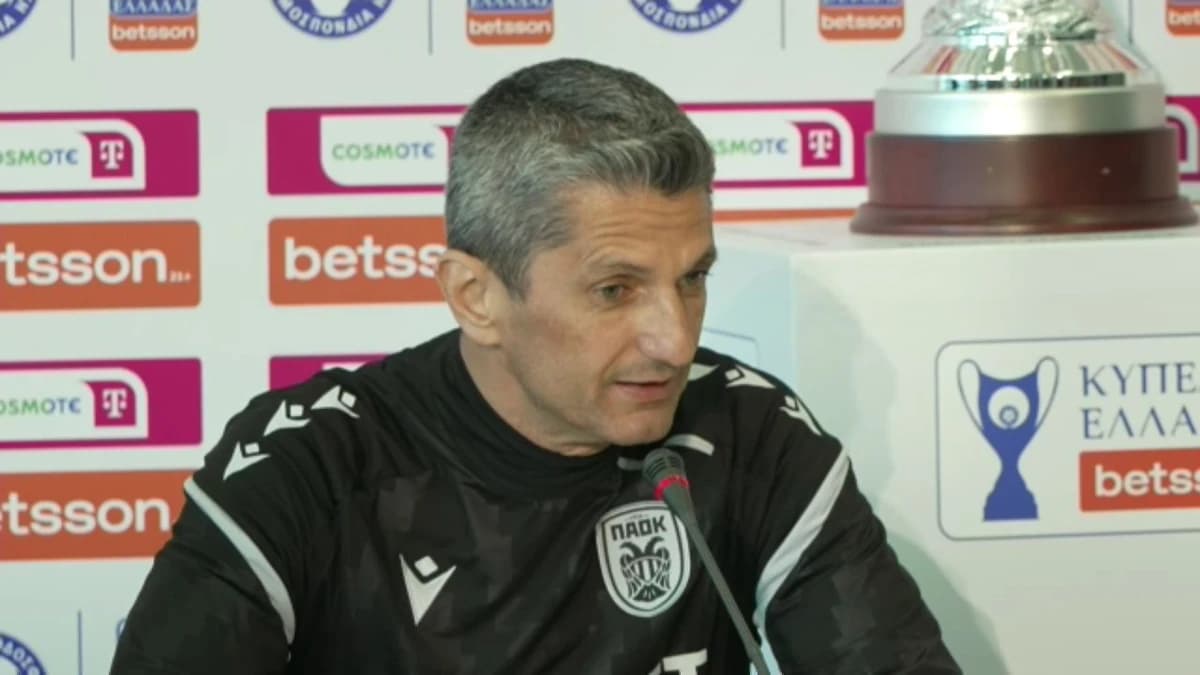 Răzvan Lucescu își asumă eșecul lui PAOK din finala Cupei Greciei: „O noapte rușinoasă”