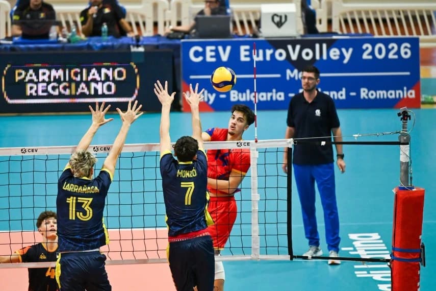 Răzvan Parpală, de la CSM Constanța, antrenor: România U-18, înfrângere la mare luptă cu Spania, la