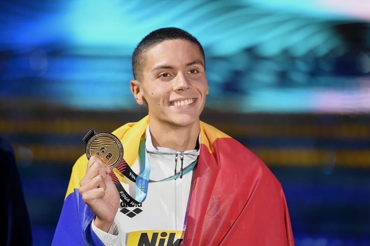 Reacția americanilor după ce l-au văzut pe David Popovici: „Este considerat cel mai bun freestyler…