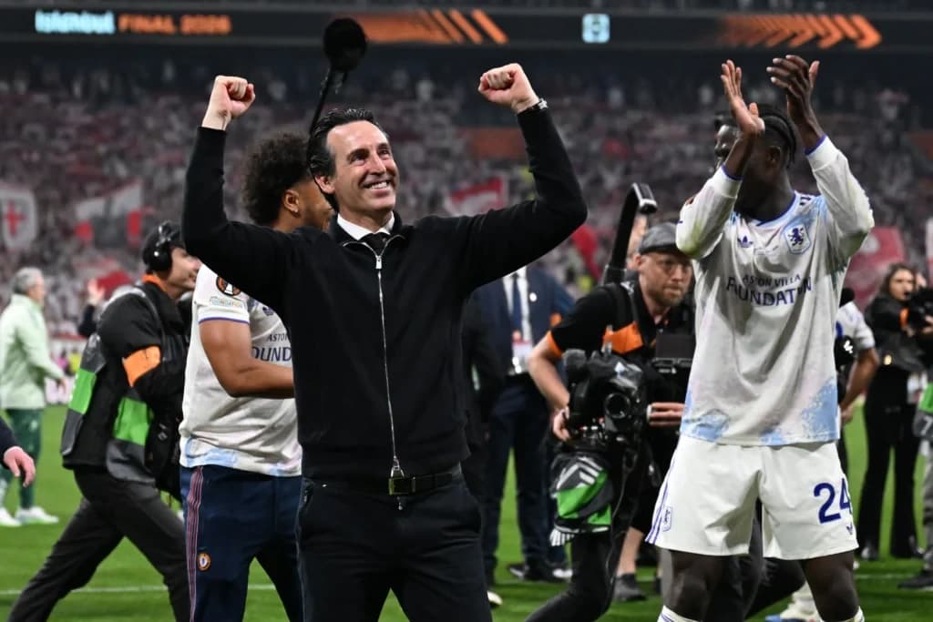Reacția antrenorului de la Aston Villa după ce a triumfat pentru a cincea oară în carieră în Europa