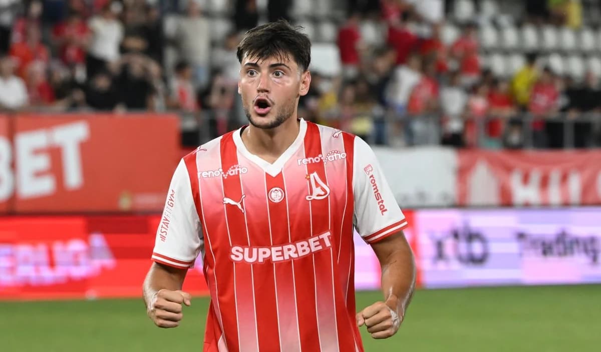 Reacția lui Adrian Mazilu după ce a înscris primul gol în aproape trei ani