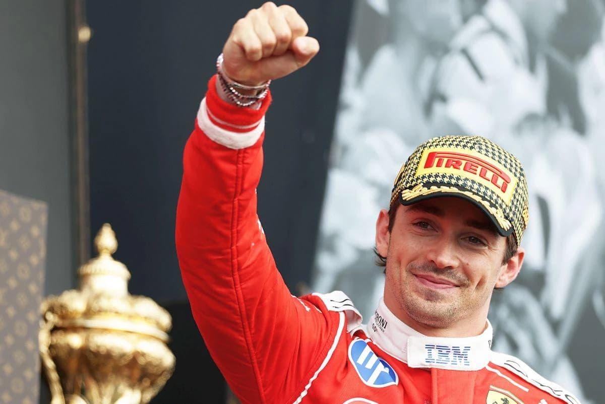 Reacția lui Charles Leclerc, după ce a câștigat MP de la Silverstone
