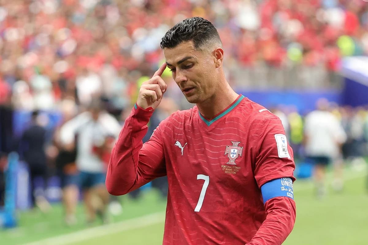 Reacția lui Cristiano Ronaldo după Portugalia - RD Congo