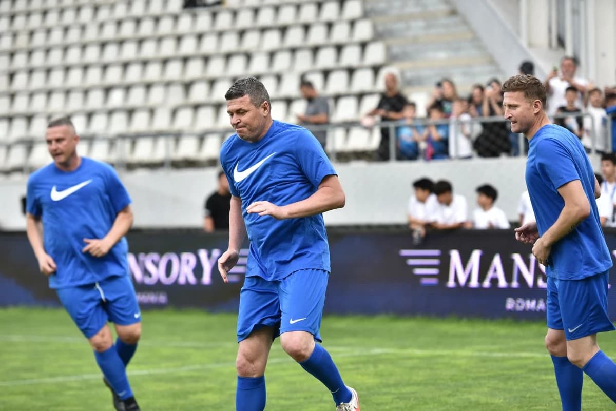 Reacția lui Daniel Oprița, după ce a participat la reeditarea sfertului UEFAntastic, Steaua - Rapid