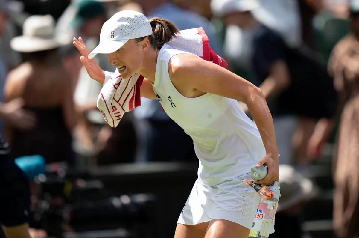 ‘Really Sad’ – Iga Świątek Wins Sympathy From Tennis World After Frustrated Outburst During Wimbledo