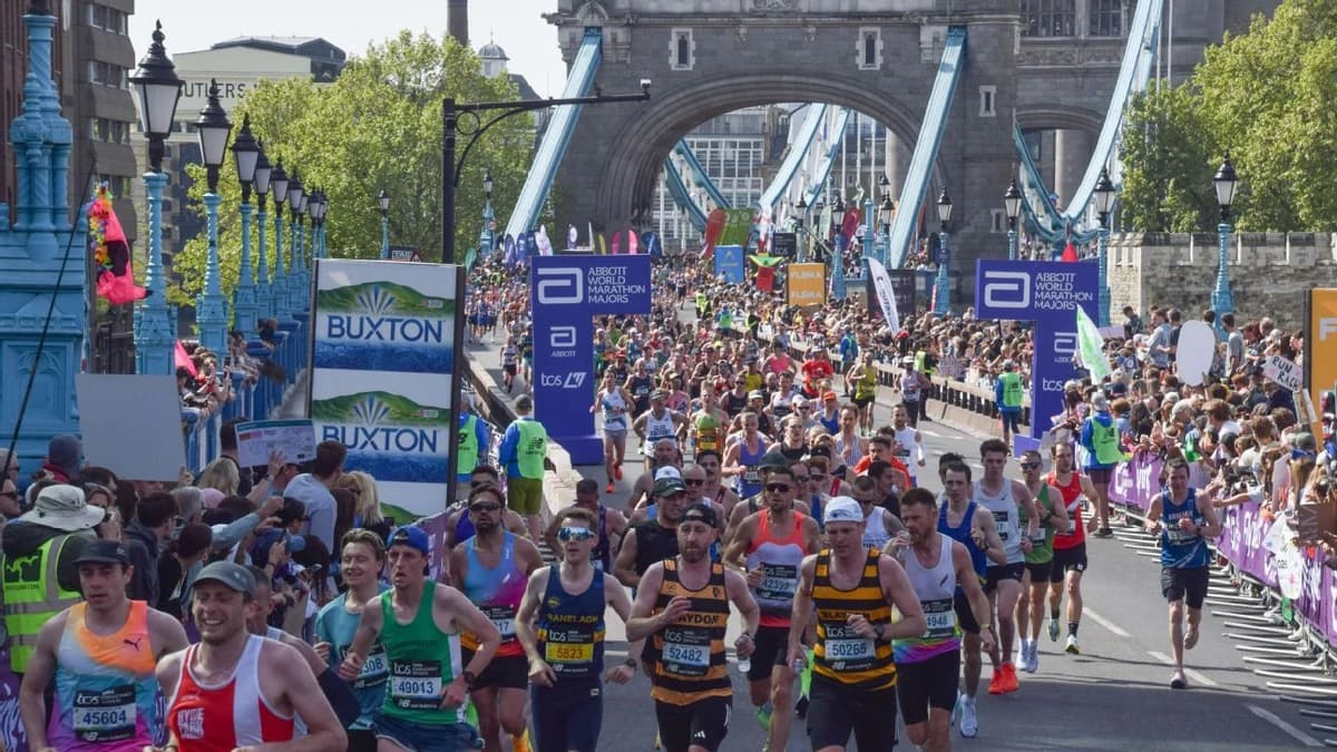 Record ballot entries for 2027 London Marathon