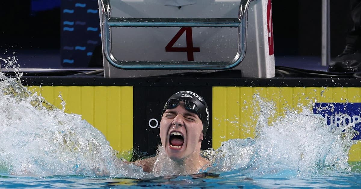 Record mondial, "spulberat" sub privirile lui Popovici! Pe ce loc s-a clasat Proca la 1500 m liber
