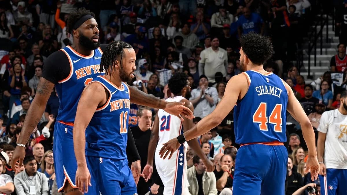 Record-setting Knicks sweep 76ers, return to ECF