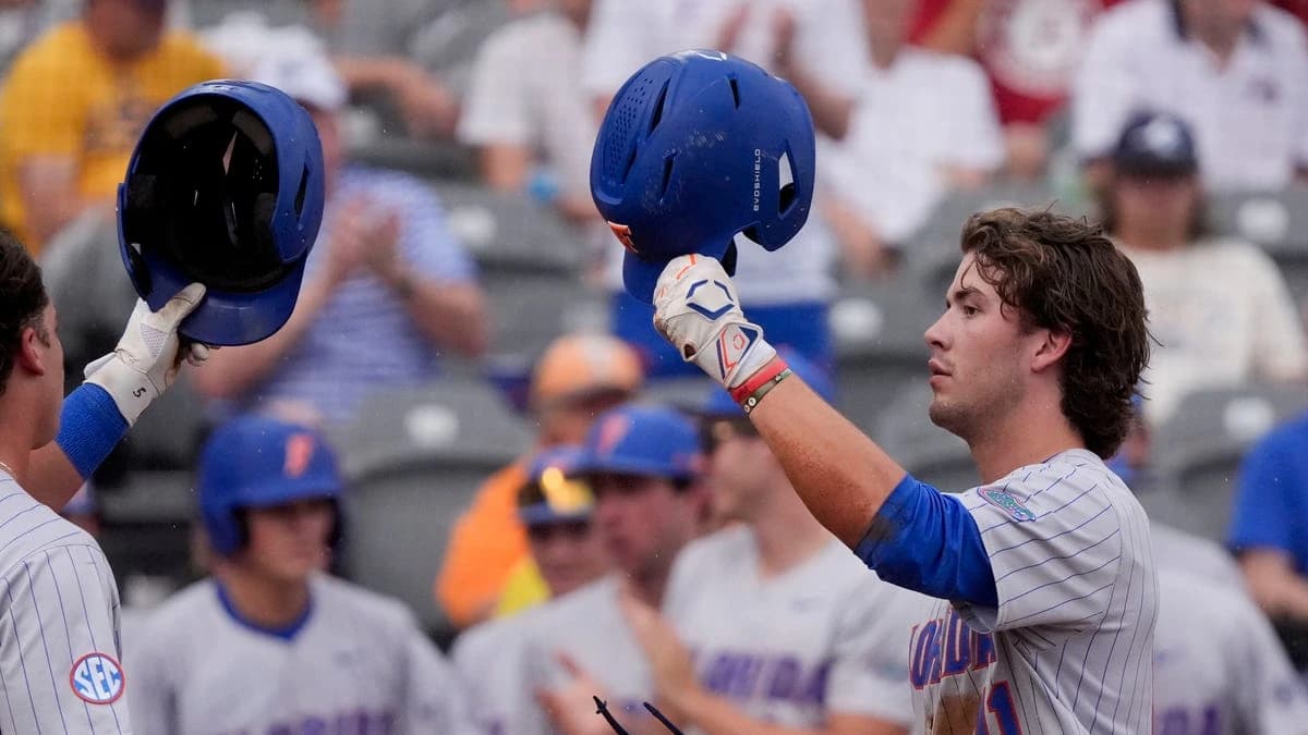 Red hot Florida baseball run-rules Alabama to advance in SEC tournament