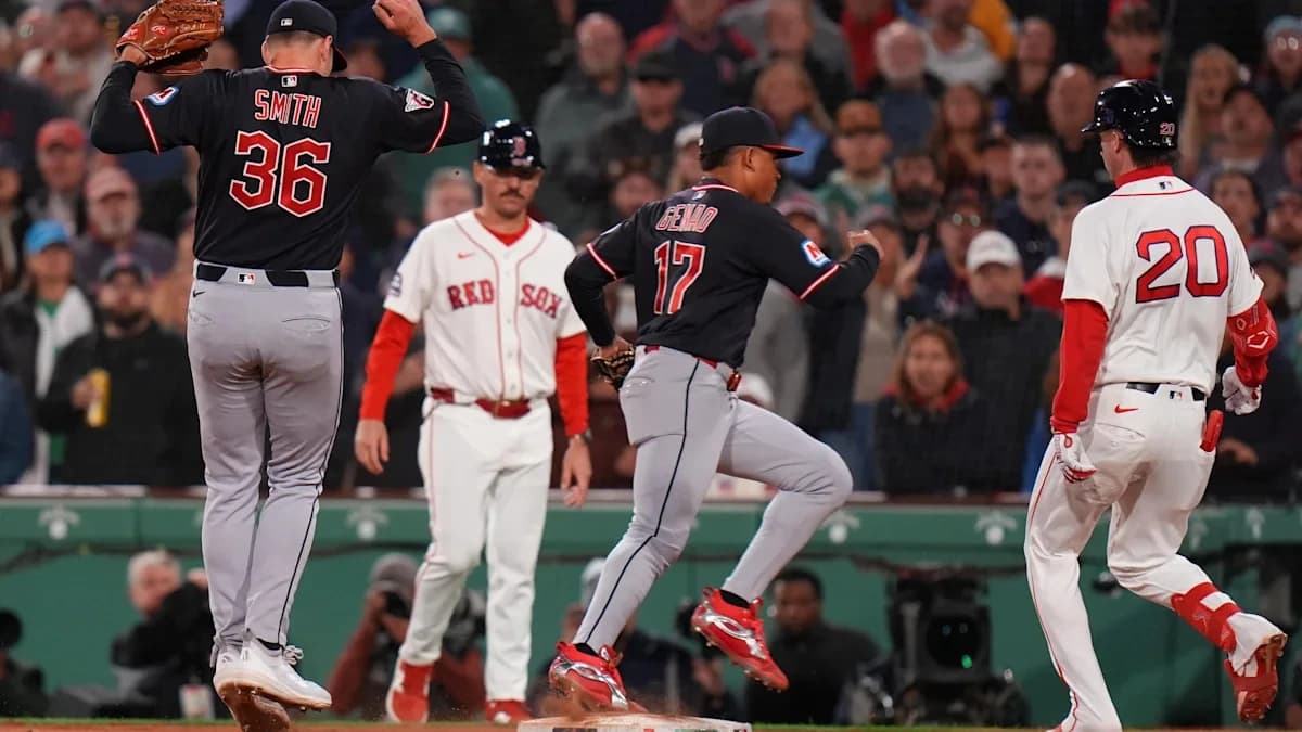 Red Sox fall 3-2 to the Guardians in a game full of ominous signs