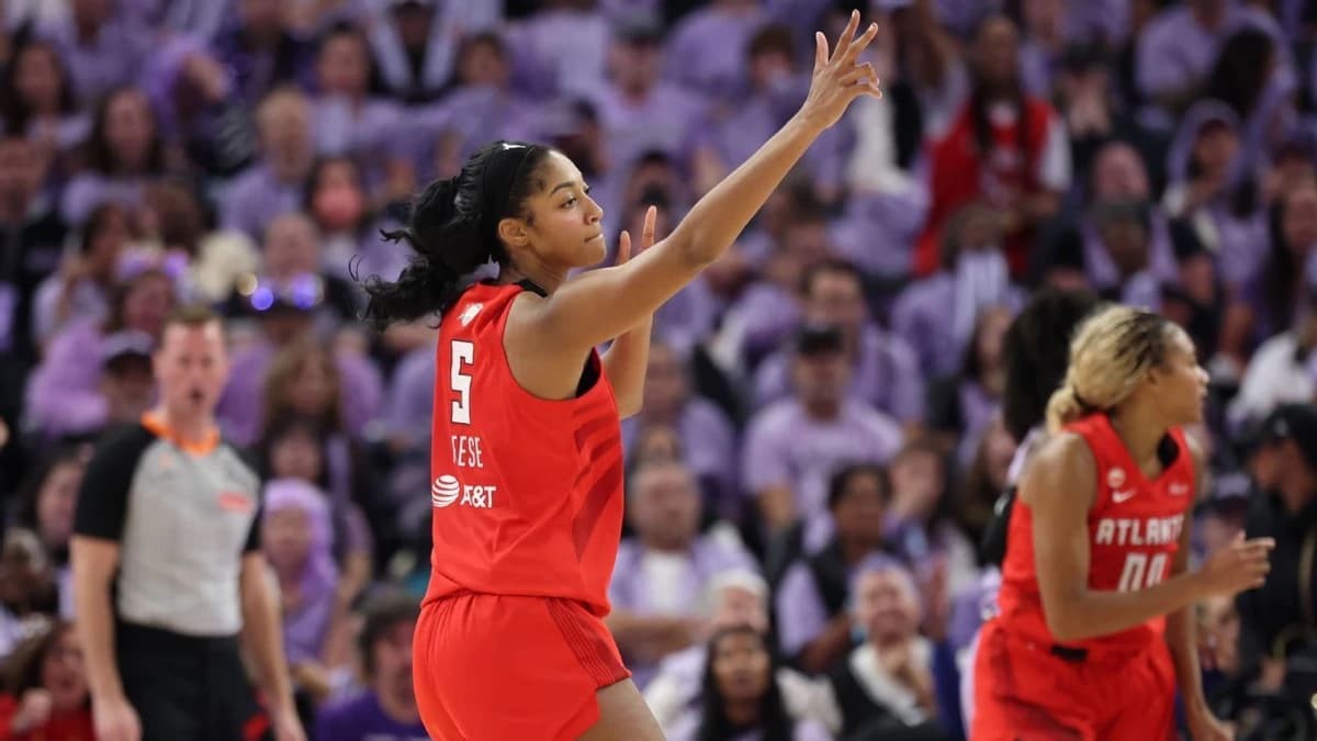 Reese's 30-16 night leads Dream to franchise's 1st Finals win in Game 2, ties series