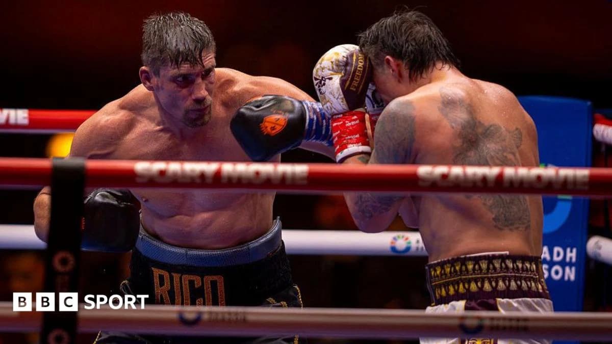 Referee in Usyk v Verhoeven fight had seen enough to stop fight in 11th round before bell sounded
