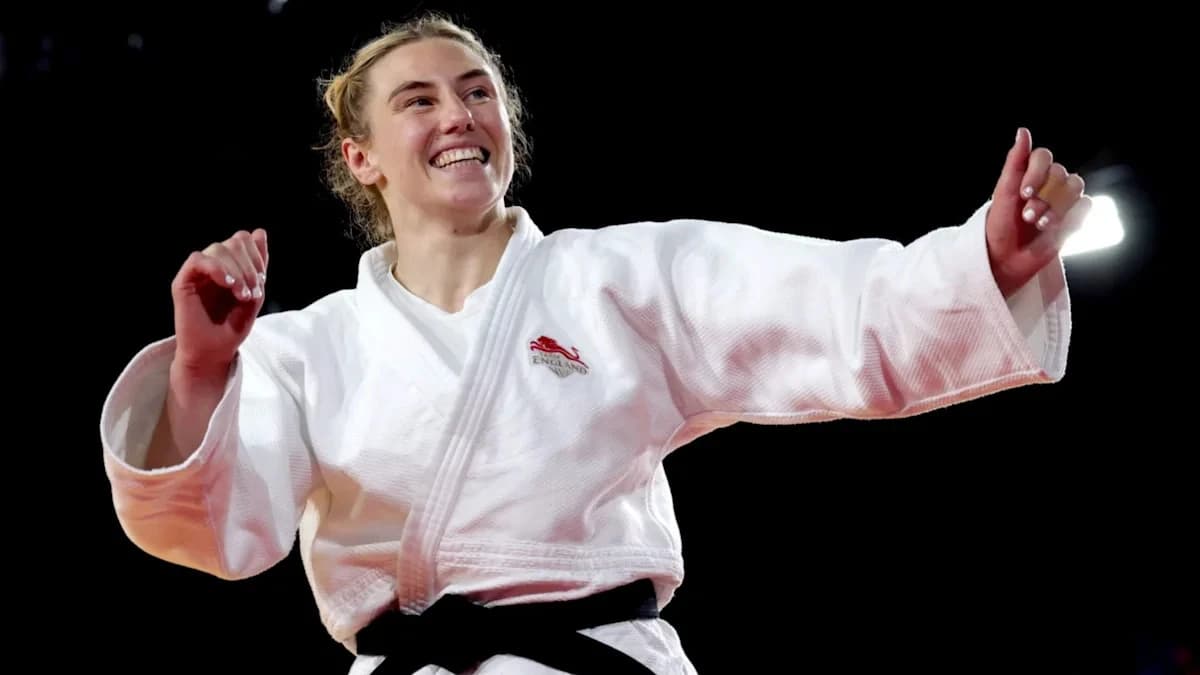 Reid wins Commonwealth judo gold on final day