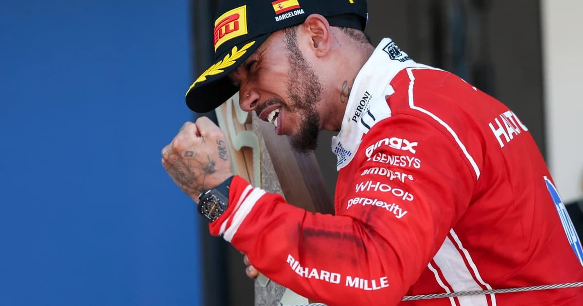 Remarkable Lewis Hamilton milestone underlines dramatic Ferrari turnaround