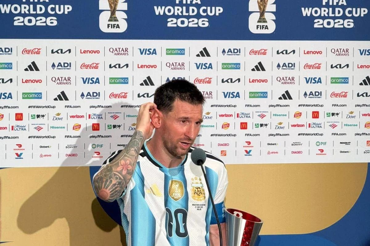 Reporterul GSP, față în față cu Leo Messi, după ce argentinianul a devenit cel mai bun marcator din