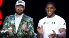 Respect and laughs as Fury and Joshua face off